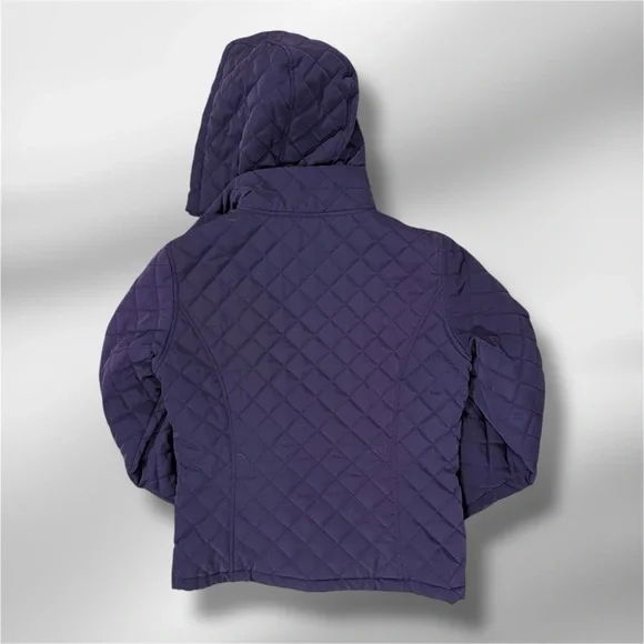 Calvin Klein Deep Purple Hooded Jacket - Picture 2 of 6